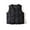 Black, variant on Letdown Men's Puffer Vest Outerwear Sleeveless Solid Button Jacket Winter Warm Lightweight Pockets Wind_proof (Black, L)