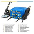 800W Soldering Station 2 In 1 Electric Hot Air Gun Led Display Electric