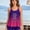 Gradient Purple, variant on PRINTED IN USA,Custom Swim Suits for Women Personalized Print Tankini - Add Your Image Photo Design Special Gift - Tummy Control Swimsuits Bathing Suit Two Piece Split Swimsuit Set Neck Bathing Suits