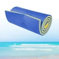 thumbnail image 6 of Water Float Mat Foam Floating Pad Relaxing High Density Xpe Foam Blanket 2 Layers Float Mat Bed Mattress for Beach Summer Swimming Pool Sea blue and yellow, 6 of 8