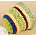 thumbnail image 3 of YooGuoGuo Women Fashion Crochet Bucket Hat Cute Knit Fisherman Caps for Outdoor Fall Spring Striped Beanies Cloche Hats, 3 of 6