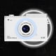 thumbnail image 5 of [Blanco] [Y5] Cámara Retro Digital Con Pantalla IPS HD 2 4 Pulgadas Compatible Con Transmisión Cámara CCD para Estudiantes en El Campus Cámara Dual HD 5000 W Mini Cámara Digital Retro Juguete (Blanco), 5 of 9