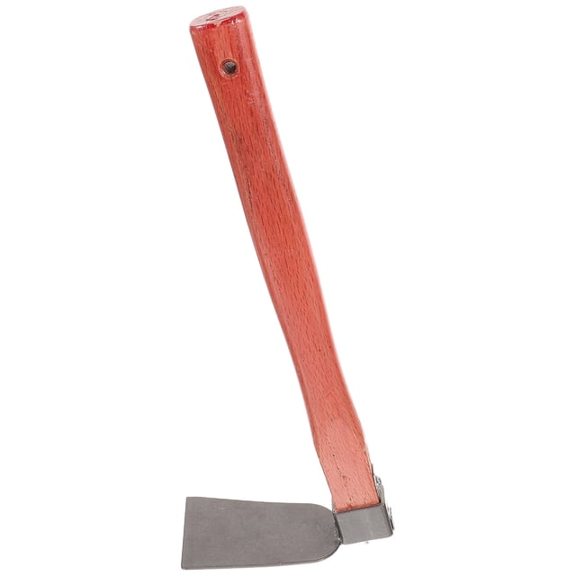 Compact Gardening Hoe for Daily Use Lightweight and Durable Stainless Steel with Wood Handle Multi Functional 6.5 inches