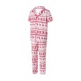 thumbnail image 6 of Inevnen Matching Family Christmas Pajamas Short Sleeve Deer Pj Sets Holiday Button-Down Sleepwear, 6 of 8