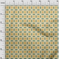 thumbnail image 3 of oneOone Velvet Brown Fabric Geometric Sewing Material Print Fabric By The Yard 58 Inch Wide, 3 of 4