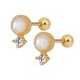 thumbnail image 5 of Pendientes de Astillas Almohadilla Plana En Blanco Espárrago Pin Diy Hallazgos Sunnimix Pendiente Stud Pin DIY, 5 of 8