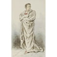 thumbnail image 3 of Alexander Ver Huell 16x24 Black Modern Framed Museum Art Print Titled - Man Who Puts a Sheet Around Him (C. 1854 - C. 1887), 3 of 5