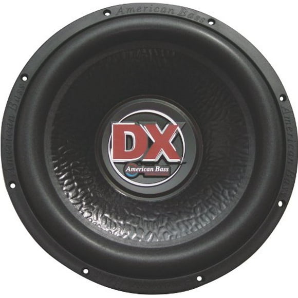 Basse Américaine Dx124 12 600w 4 Ohms Subwoofer d'Auto Aduio Sub 600 Watts Dx-124