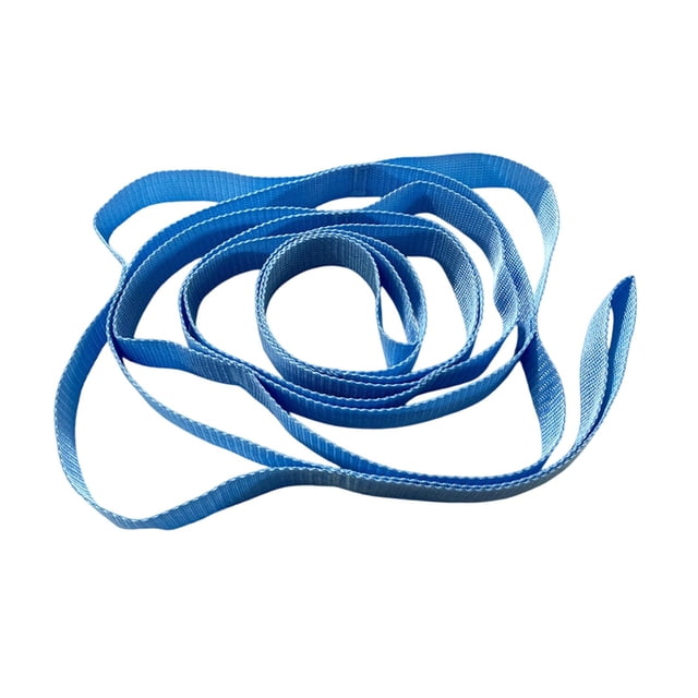 Correa elástica con bucles Correa de yoga de múltiples bucles para baile Fitness Ejercicio azul