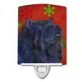 thumbnail image 1 of Caroline'S Treasures Ss4708Cnl Chow Chow Copos De Nieve Rojos Y Verdes Vacaciones Navidad Luz Nocturna De Cerámica Compacta Con Certificación Ul Ideal Para Dormitorio, Baño, Guardería, Pasillo, Cocina, 1 of 1