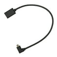thumbnail image 1 of Micro HD Multimedia Interface Cable, 8K 60Hz PVC 24K Gold Plated Interface 8K HD Multimedia Interface Cable Right Elbow  For Camera, 1 of 8