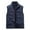 Navy, variant on Men's Windproof Vest Outerwear Lightweight Warm Fleece-Lined Softshell Sleeveless Jacket with Zip Pockets for Golf Hiking Sports Running