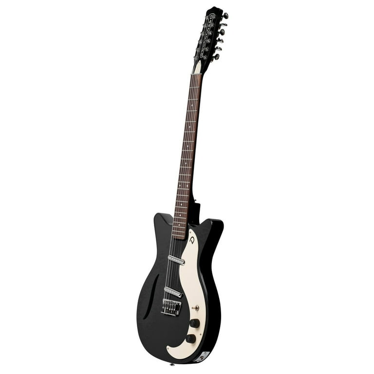 Danelectro '59 Vintage 12-String Electric Guitar Black - Walmart.com