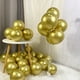 thumbnail image 5 of 20/50/100 Uds Globos metálicos Metal cromo plata Globos grises para fiesta Baby Shower decoración de boda decoración de Año Nuevo Globos, 5 of 6