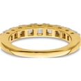 thumbnail image 5 of 14K Yellow Gold Lab Grown Diamond Si1/Si2, G H I, 9-Stone Band (Size 7) Made In India rm8636-100-7ylg, 5 of 5