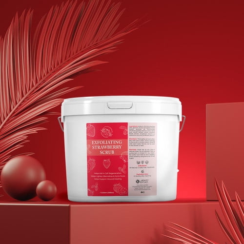 Exfoliating Strawberry Scrub - 128oz