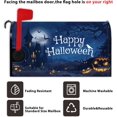 thumbnail image 5 of Happy Halloween Mailbox Cover Scary Pumpkin Gothic Haunted House Full Night Horror Magnetic Mailbox Covers Spooky Mail Box Post Letter Cover Standard Size 18x21 Inch for Outdoor Garden, 5 of 6