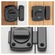 thumbnail image 4 of unbranded Pestillo De Para Puertas Interiores Negro Con Elegante Y Alta Durabilidad, 4 of 8