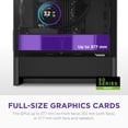 thumbnail image 4 of Funda para PC NZXT H3 Flow micro-ATX con flujo de aire optimizado, color negro, 4 of 9