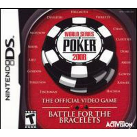 - World Series of Poker 2008: Battle for the Bracelets - Nintendo DS