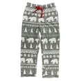 thumbnail image 3 of LazyOne Men's Fleece Pajama Pants, Nordic Pajama Bottoms for Men, Winter (Nordic Bear, MEDIUM), 3 of 7