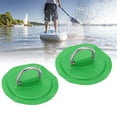 thumbnail image 4 of D-Ring Patch, Reusable Durable Deck Accessories D Ring Pad Patch 2pcs  For PVC Inflatable Boat Kayak Canoe For Roof Racks Trailers Ground Sheets Yellow,Blue,Red,Emerald, 4 of 8