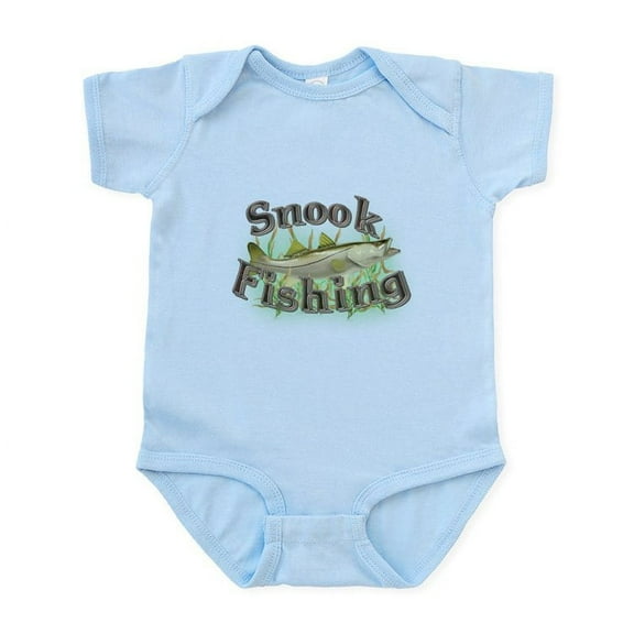 CafePress - Snook Fishing Infant Bodysuit - Baby Light Bodysuit, Size Newborn - 24 Months