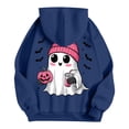 thumbnail image 4 of WEAIXIMIUNG Sweat à Capuche Graphique pour Femmes Imprimé Lettres, 4 of 5