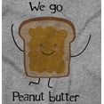thumbnail image 2 of Kawaii Matching Couples Set PB and J Plus Size Long Sleeve Graphic Tee Shirt Brisco Brands 2X, 2 of 6