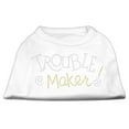 thumbnail image 5 of Pet Dog  Cat Shirt Rhinestone, "Trouble Maker", 5 of 10