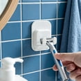 thumbnail image 5 of PPKVUFD 3 Pcs Razor Holder for Shower Self Adhesive Waterproof Shaver Razor Holder for Wall Removable & Reusable Loofah Hanger Hooks for Towels Accessories, Kitchen, Bathroom Use, 5 of 6
