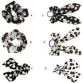 thumbnail image 3 of ziyahi Attache-Cheveux Fleur Rétro Femmes Filles Élastique Corde Foulard Porte-Queue Type 1, 3 of 7