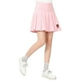 thumbnail image 4 of SGFCWSX Girls Pleated Mini Skirt, Kids Preppy Graphic Casual Skirt Pink Size 9-10 Years, 4 of 5