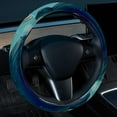 thumbnail image 2 of Whale 14.5 Inch Printing PVC Leather Car Wheel Cover Steering Wheel Covers Auto Accessories, 2 of 6