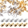 thumbnail image 1 of 200pcs Jewelry Making Finding End Caps DIY Bracelets Necklaces Clamshell Knot Covers, 1 of 5