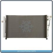 New A/C Condenser with Drier fits Hyundai Accent - 2006 to 2011 - OE# 976061E000