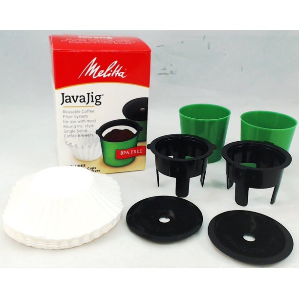 Melitta JavaJig Reusable Coffee Filter System For Single