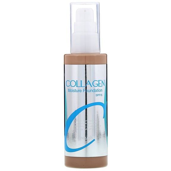 Enough Collagen, Moisture Foundation, SPF 15, #23, 3.38 fl oz (100 ml)