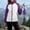 Purple, variant on Sentmoon Womens Fall Jackets 2026 Waterproof Windproof Hooded Neck Light Jackets for Women Long Sleeve with Zipper Raincoat for Rainy Days Golf Weekend