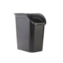 Remember the Game 9.4 Gallon Wastebasket, Black