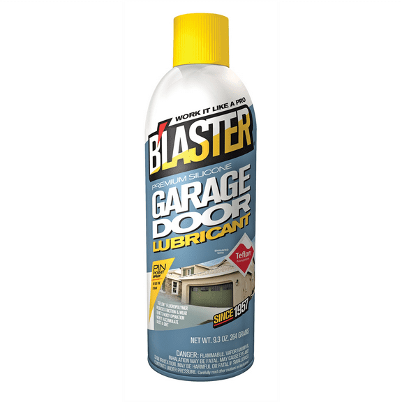 B'laster Silicone Garage Door Lubricant, 9.3 oz