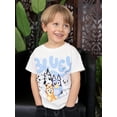 thumbnail image 3 of Bluey Toddler Short Sleeve Crewneck Tee, Sizes 12M-5T, 3 of 9