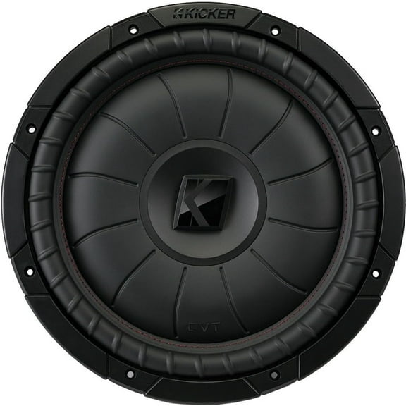 Kicker 52CVT124 CompVT 12" Car Audio Subwoofer 450W RMS Single Sub 4 Ohm