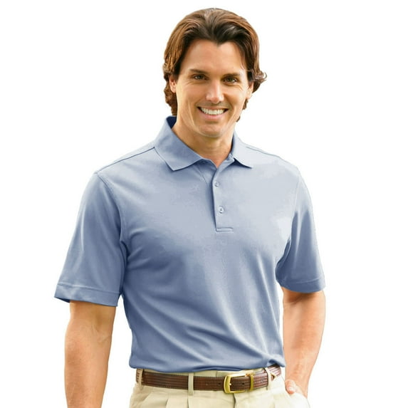 Monterey Club Men's Pique Solid Golf Polo Shirt #1060