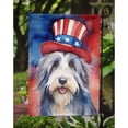 thumbnail image 3 of Bearded Collie Patriotic Garden Flag 11.25 in x 15.5 in, 3 of 5