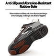 thumbnail image 4 of AUXDIQ Safety Trainers Men Women Steel Toe Cap Trainers Lightweight Work Shoes Comfy Industrial Sneakers Construction Work Boots, 4 of 5