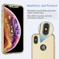 thumbnail image 3 of iPhone Case, Case For iPhone, iPhone Case With Screen Protector, Tekcoo [Gold] Ultra Thin Full Protection Anti-Scratch Hard Slim Cover Shell w/Tempered Glass Screen Protector Cover Skin, 3 of 4
