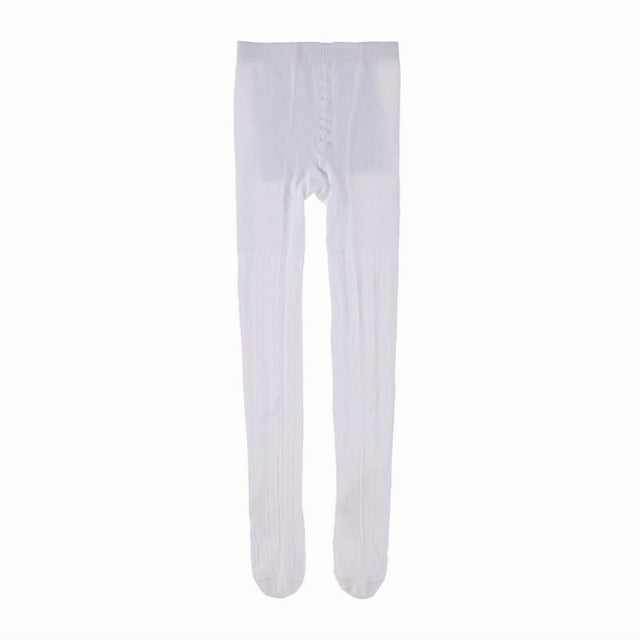 Malla Secret Treasure para Niña, con Grecas Blanca Talla 7-9