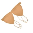 thumbnail image 4 of Sujetador sin costuras, Copas triangulares Bralette V Sujetador inalámbrico Sujetador con cuello en V Tecnología innovadora, 4 of 8
