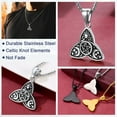 thumbnail image 5 of FaithHeart Celtic Knot Moon Goddess Necklace for Women Wiccan Jewelry Pentacle Witchcraft Amulet Birthday Christmas Jewelry Gift for Mom Grandmother, 5 of 11
